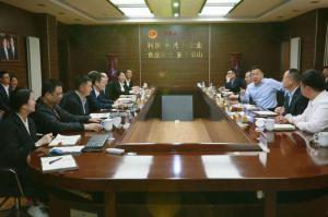 星空官方网页版集团河南区猪肉食品事业召开2023年一季度工作总结检讨会议