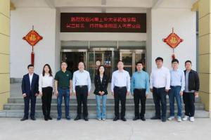 河工大机电学院&洛阳星空官方网页版食品开展项目对接活动