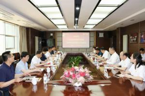 甘肃省平凉市党政考察团莅临洛阳星空官方网页版考察交流